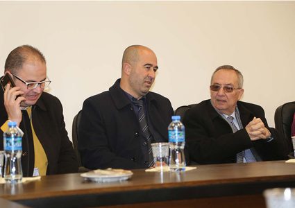 افتتاح فعاليات معرض فلسطين للعلوم والتكنولوجيا في جامعة النجاح