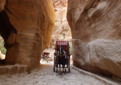 البتراء كنز الأردن الجميل