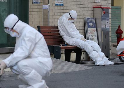 161 حالة إصابة جديدة بفيروس كورونا في كوريا الجنوبية