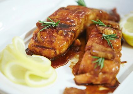 ترياكي بالسمك لرجيم متوازن وصحي