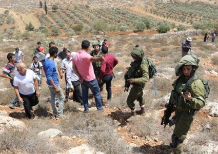 إصابات واعتقال شاب خلال مواجهات جنوب نابلس