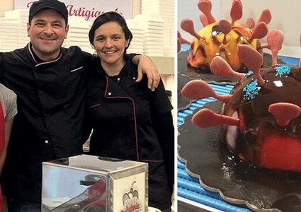 متجر إيطالي يبتكر فكرة حلوى كورونا لنشر البهجة والتفاؤل !