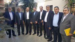 وفد حماس يصل القاهرة لبحث سبل وقف العدوان الاسرائيلي على غزة