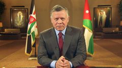 الملك عبد الله الثاني يؤكد مركزية القضية الفلسطينية