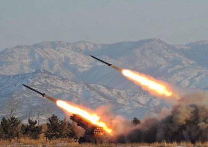 كوريا الشمالية تطلق صاروخين قصيري المدى