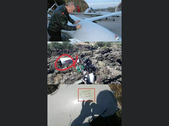 الجيش السوري يسقط طائرات تحمل توقيع أردوغان