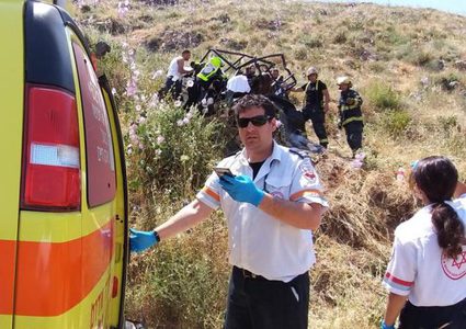 إصابات بحادث سير قرب العفولة