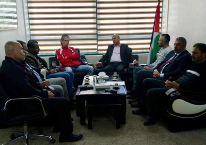 د. أبو هولي يؤكد التزام دائرة شؤون اللاجئين بدعم المؤسسات