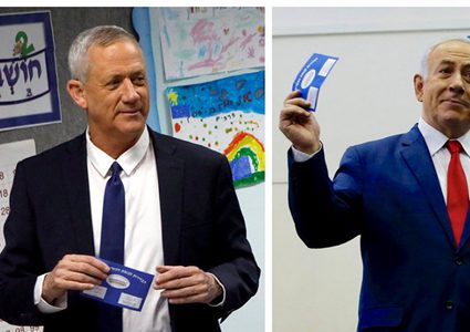 بعد اعلان فوزه:نتنياهو يهاجم غانتس ويتهمه بمحاولة سرقة الانتخابات