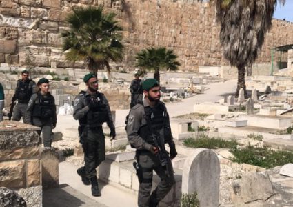 عشرات المستوطنين يقتحمون الموقع الاثري في سبسطية