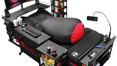 سرير مدمني الألعاب الإلكترونية يثير الجدل على مواقع التواصل