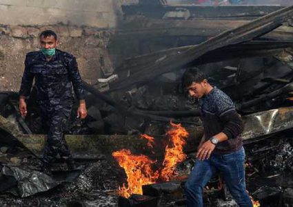 استشهاد مواطن متأثرًا بإصابته في حريق النصيرات