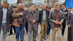 أبو سمهدانة يترأس اجتماعا طارئا للجنة متابعة حريق النصيرات