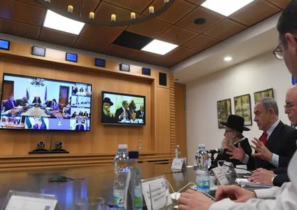 نتنياهو يعقد مؤتمراً مع قادة أوروبيين لمواجهة كورونا