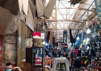 تراجع حركة المواطنين في نابلس، يوم الأربعاء ،11\3\2020 مع إعلان حالة الطوارئ، بسبب فيروس كورونا.