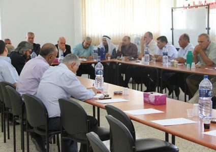 اللجنة القطرية تبحث عملية تنظيم التمثيل العربي