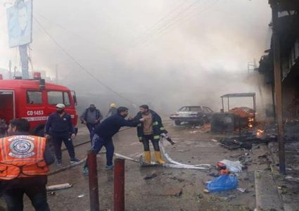 وفاة مواطن متأثرا بإصابته بحريق النصيرات يرفع عدد الضحايا إلى 17