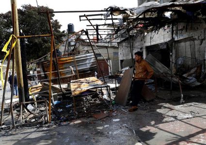 وفاة مواطن متأثراً بإصابته بحريق النصيرات وسط غزة