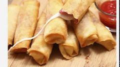 رولات البيتزا المقلية