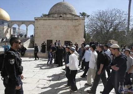مستوطنون يقتحمون "الأقصى" بحماية الاحتلال