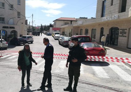 قلقيلية تساند بيت لحم بشحنة مواد غذائية