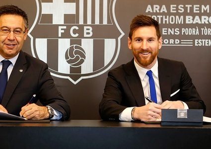 ما هو شرط ميسي للتجديد مع برشلونة ؟