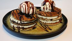 بان كيك بالشوكولاتة الشهية