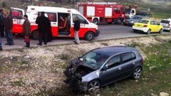 مصرع مواطن واصابتان في حادث سير ذاتي شرق طولكرم