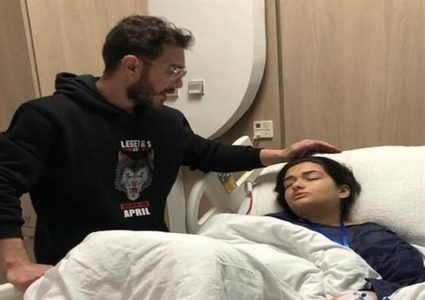 احمد زاهر يكشف اخر تطورات حالة إبنته الصحية