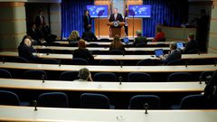 خارجية أميركا تُسجل أول إصابة بكورونا داخل مكاتبها في واشنطن