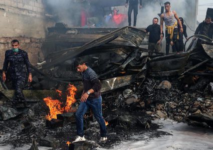 ارتفاع عدد ضحايا حريق النصيرات إلى 22 مواطنا في غزة