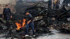 ارتفاع عدد ضحايا حريق النصيرات إلى 22 مواطنا في غزة