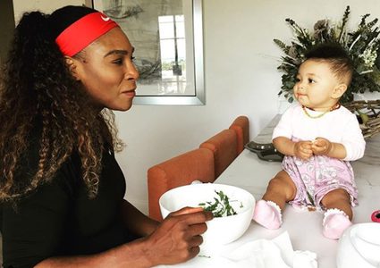 لاعبة التنس سيرنيا وليامز تخشى على طفلتها من فيروس كورونا