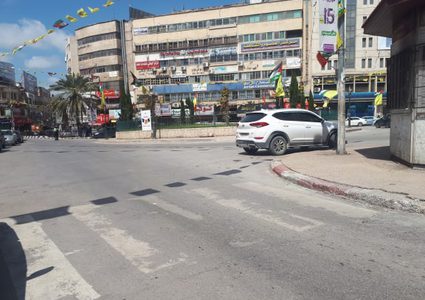 اجراءات مشددة من قبل الشرطة بنابلس لمواجهة فيروس كورونا
