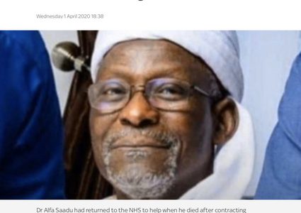 كورونا يتسبب بوفاة طبيب بريطاني عاد للعمل رغم تقاعده