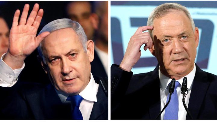 نتنياهو وغانتس يعلنان التوصل إلى تفاهمات جديدة لتشكيل حكومة