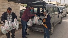 توزيع أشتال و بذور خضروات في محافظة بيت لحم