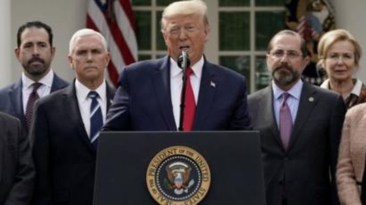 ترامب: البلاد تواجه وضعاً غير مسبوق