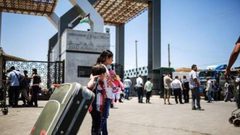 معبر رفح مفتوح ابتداء من غد الاثنين حتى الخميس