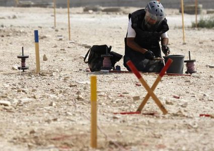 الداخلية: انتهاء عمليات إزالة الألغام في حقل المغطس نهائيا