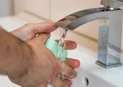 "الصابون المضاد للبكتيريا" والعادي تأثيرها متشابه على "كورونا"