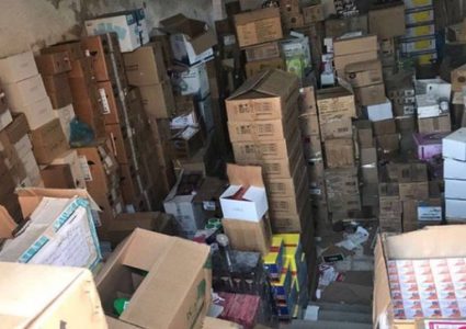 الأمن الوقائي يضبط مختبرا غير قانوني لصناعة المعسل في طولكرم