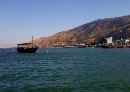 ارتفاع منسوب المياه في بحيرة طبريا