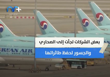 شلل في الجو بسبب كورونا...فأين تخزن شركات الطيران طائراتها؟