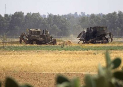 توغل لآليات الاحتلال شرق جباليا شمال قطاع غزة