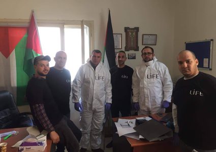 جمعية انصار الانسان تساهم في تعزيز صمود المواطن الفلسطيني