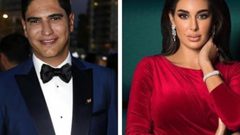 أحمد ابو هشيمة يهدي ياسمين صبري سوار هيفا وهبي في عقد قرانها