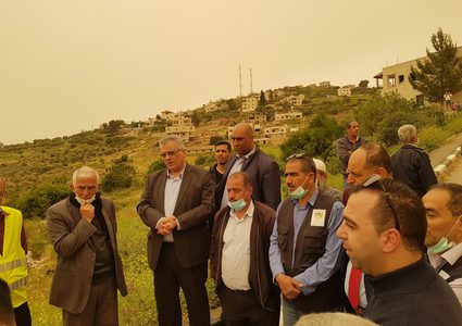 غنيم يعلن أن حل مشكلة مياه الجيعة سيكون قريبا