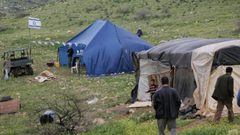 مستوطنون ينصبون خيمة في أرض جنوب بيت لحم