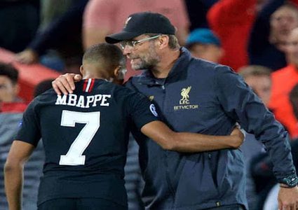 المهاجم الفرنسي مبابي يخذل كلوب